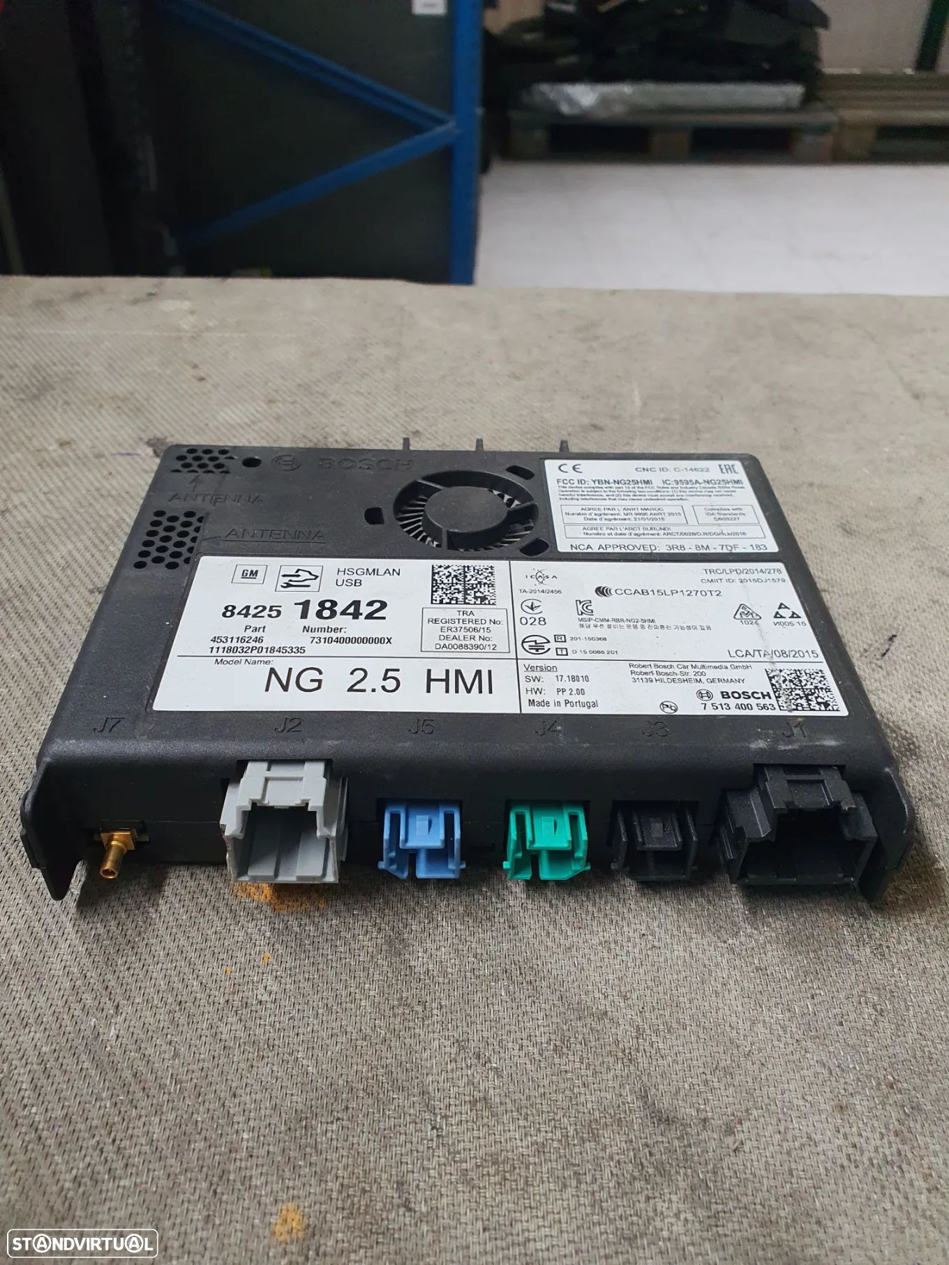 RADIO OPEL ASTRA K/ 84251842 / 453116246 - 1