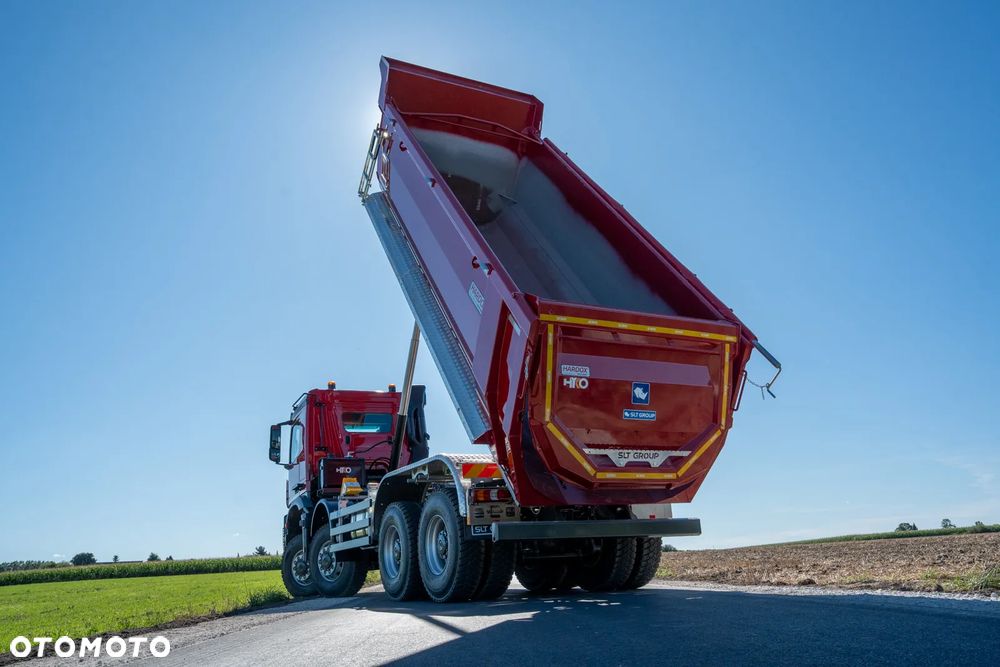 Mercedes-Benz Arocs 4148 AK 8x8 wywrotka tylnozsyp rynna KHKIPPER MEILLER - 7