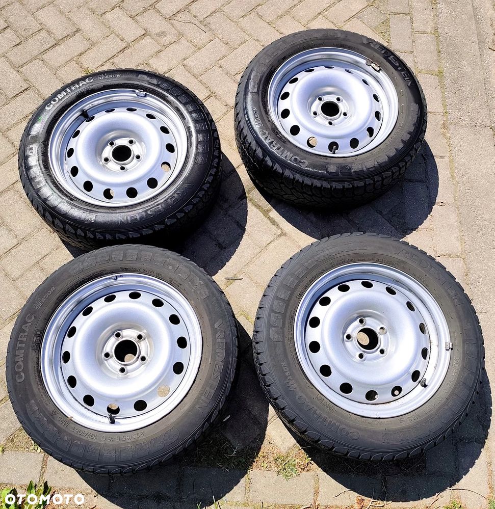 Koła 16” cali 5X108 Peugeot Expert felgi stalowe z oponami 205/65R16C 4szt. Jumpy Scudo - 1
