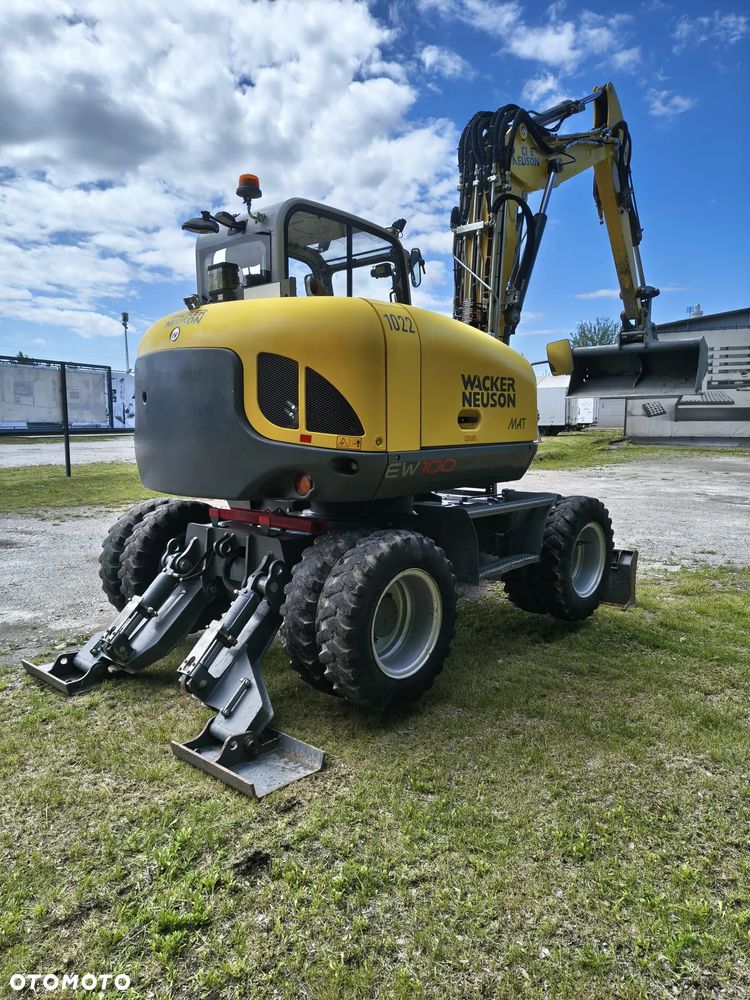 Wacker Neuson EW 110 UNIKAT MAŁO MTH PERFEKT STAN YANMAR B95 B75 B110 TEREX TW 110 TW 95 TAKEUCH TB 295 KOMATSU PW 98 PW 118 - 4
