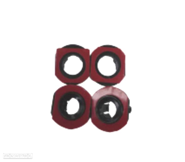 KIT 4 SOPORTES PARA BMW F32 F33 F36 13- M TECH PARA-CHOQUE DIANTEIRO