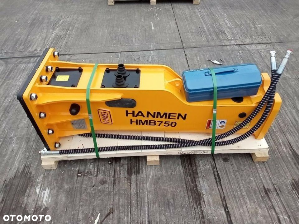 OUTLET ! Młot wyburzeniowy hydrauliczny HANMEN HMB750 waga 480 kg koparka 7-9 tony - 5
