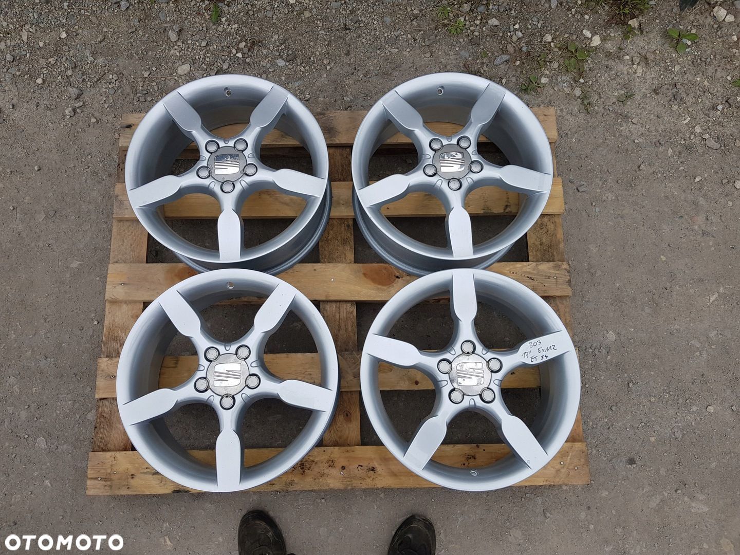 ALUFELGI SEAT LEON TOLEDO ALTEA 5P0601025C 7.0 x 17 5x112 ET54 - 1