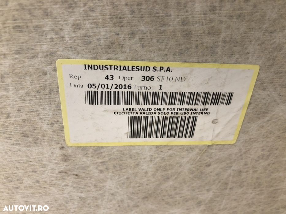 Plafon interior textil crem sau gri BMW F10 520d 2010-2016 seria 5 518d 525d 530xd fără trapa - 3