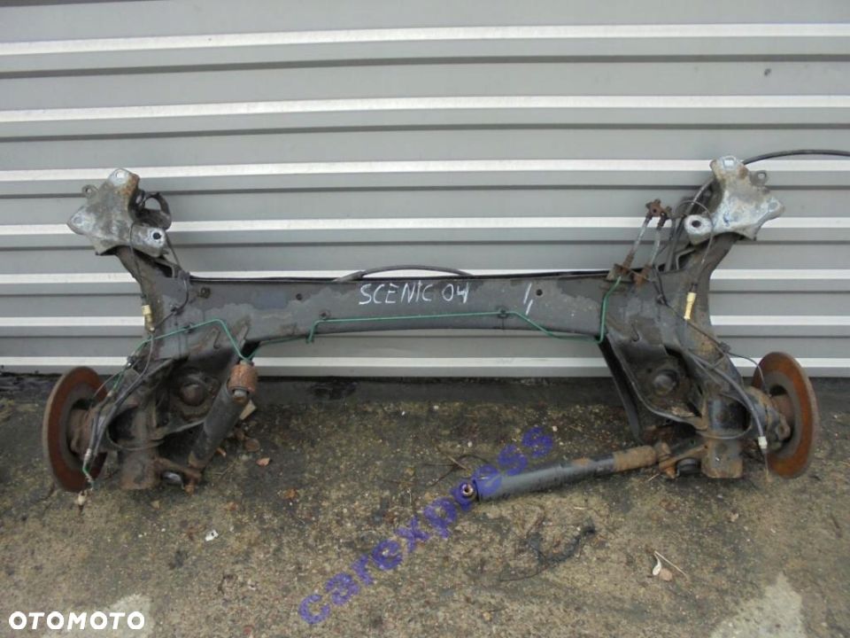 RENAULT SCENIC II BELKA ZAWIESIESZENIA TYLNA W-WA - 1