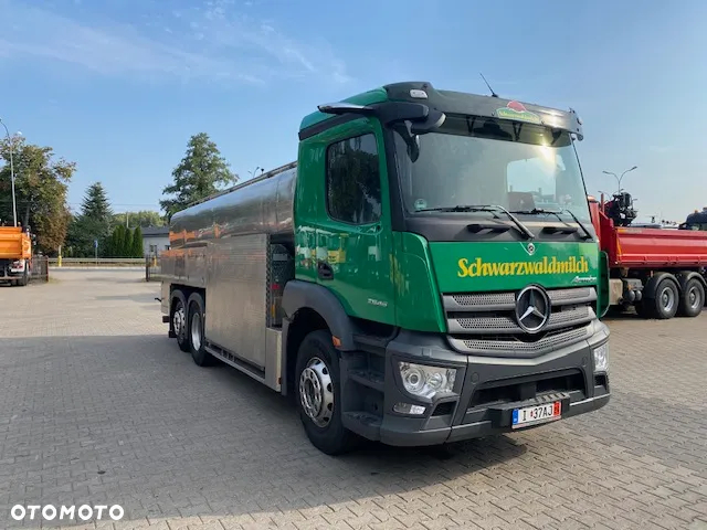Mercedes-Benz ACTROS 2546 MP5 6X2 CYSTERNA DO MLEKA HLW 4 komory - 3