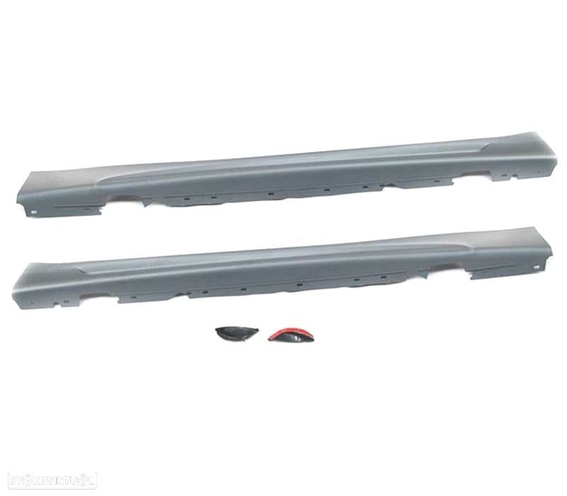 EMBALADEIRAS LATERAIS BMW E81 E82 E88 06-13 LOOK M PERFORMANCE - 2