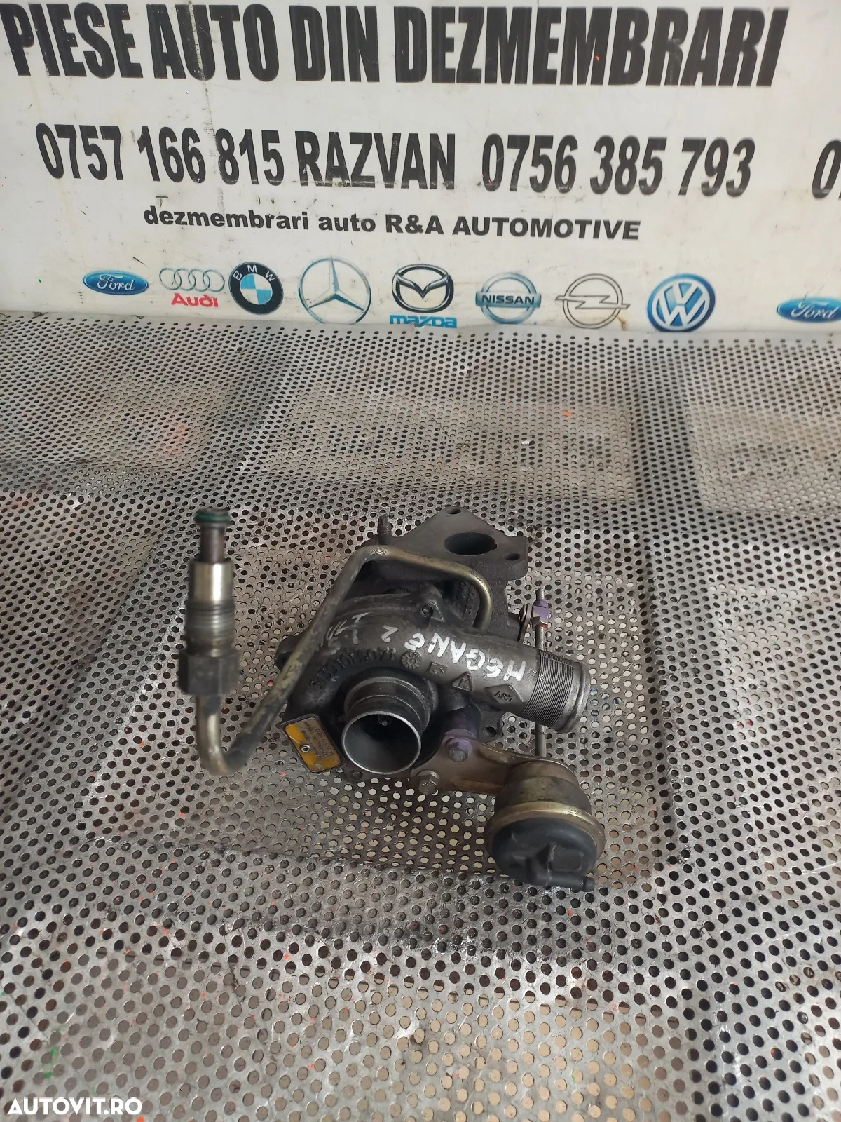 Turbo Turbina Renault Megane 2 Scenic 2 Clio 2 Kangoo Logan 1.5 Dci Euro 3 - Dezmembrari Arad - 3