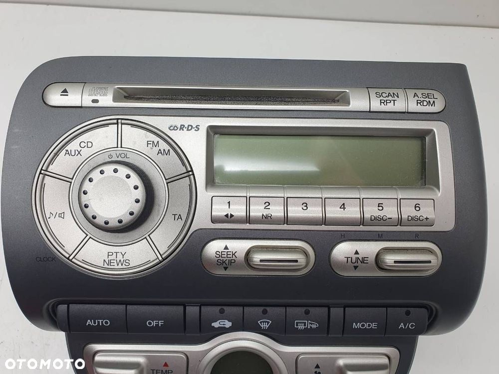 RADIO ODTWARZACZ CD HONDA JAZZ II 5010-6923 EUROPA - 2