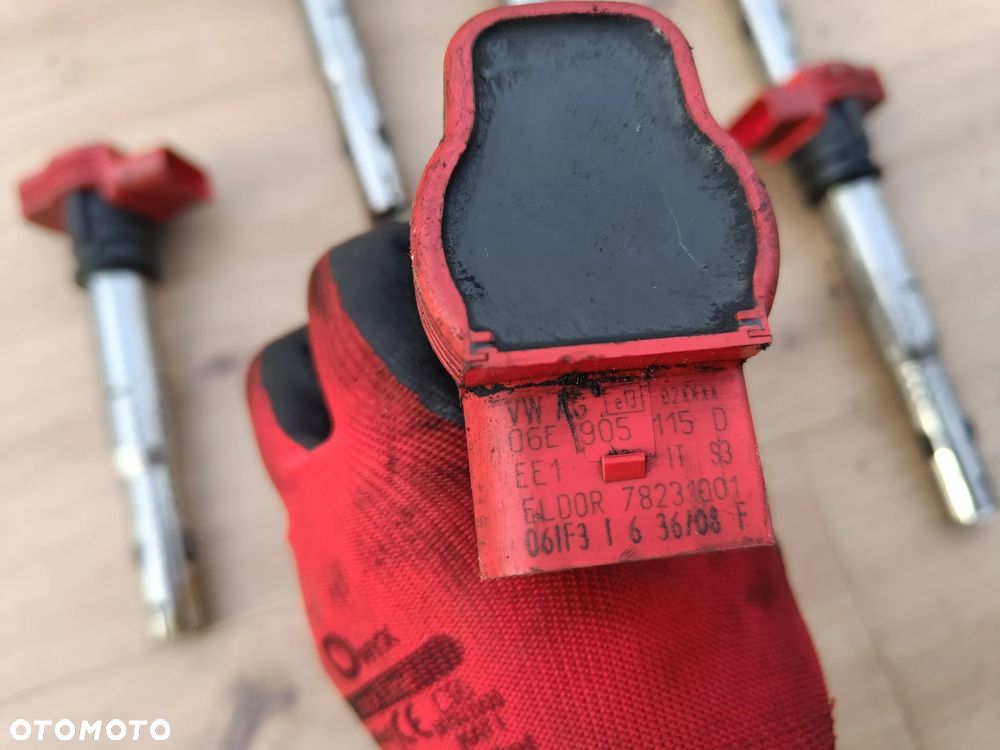 AUDI A4 A6 A8 2.4 3.2 4.2 V6 CEWKA ZAPŁONOWA 06E905115D - 6