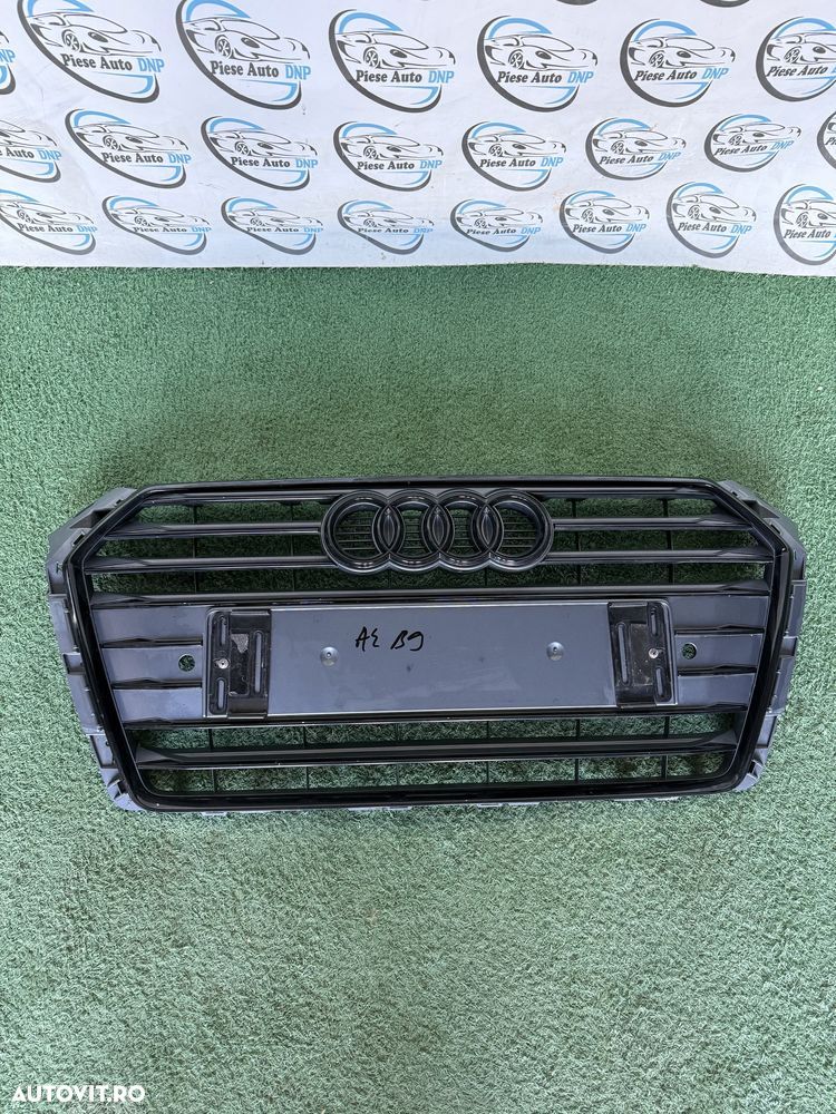 Grila originala centrala Audi A4 B9 S-line - 1