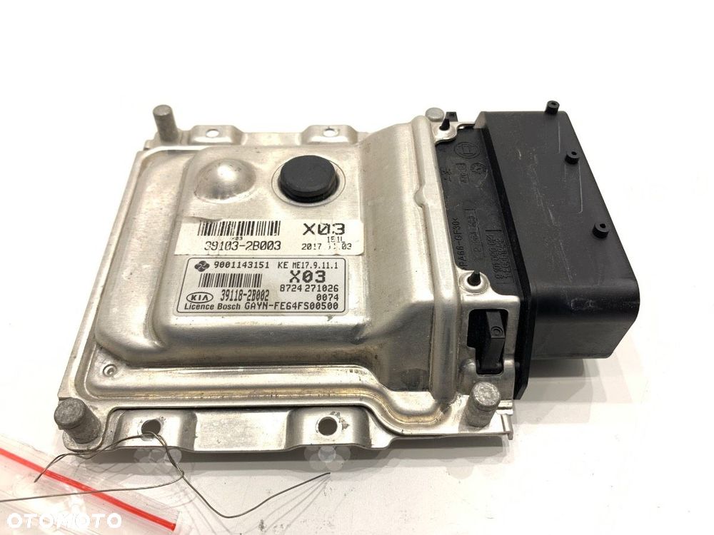 KOMPUTER SILNIKA  KIA VENGA (YN) 2010 - 2022 1.4 CVVT 66 kW [90 KM] benzyna 2010 - 2022 39103-2B003 - 1