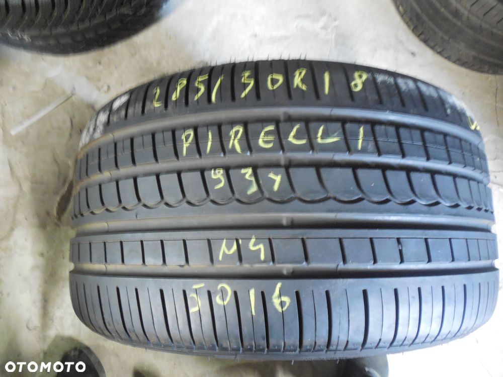 OPONA POJEDYNKA  285/30R18 Pirelli P Zero Rosso Asimmetrico N4 DOT 5016 8MM - 1