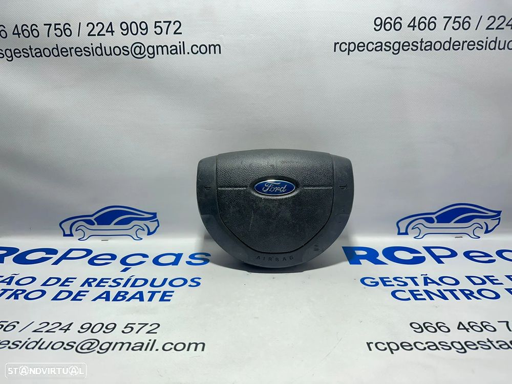 .Airbag Volante Guiador Original Ford Fiesta 5 MK5 6S6AA042B85ACZHGT 2001 - 2008 - 4