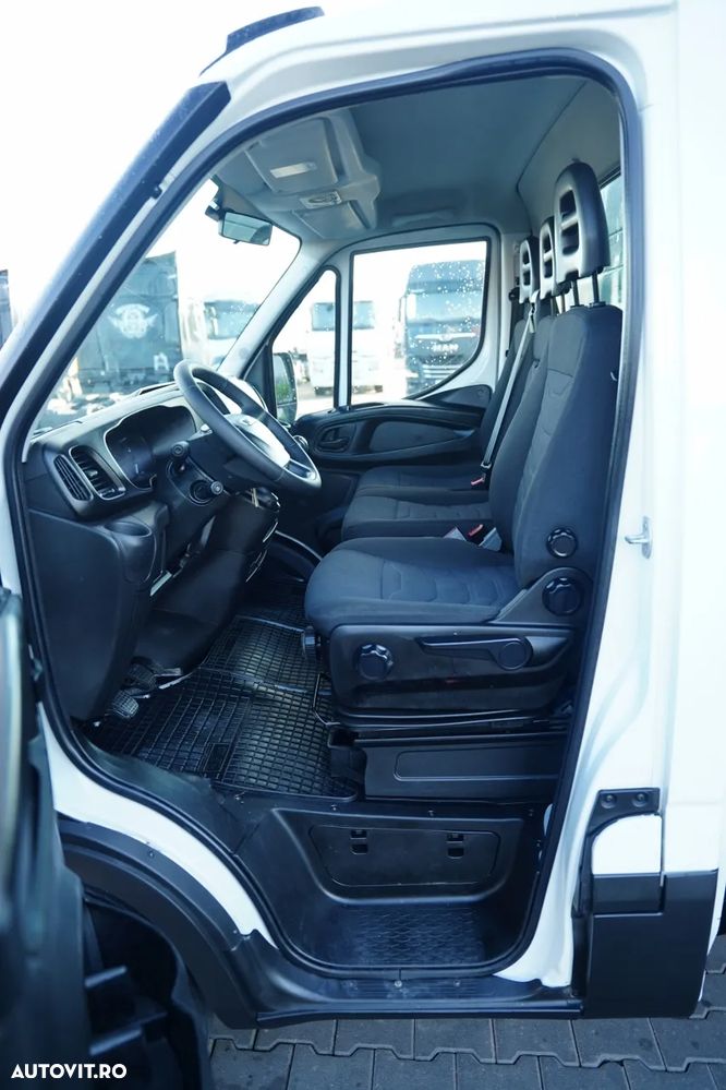 Iveco DAILY 35-150 / OȚEL BASCULABIL SPATE / TRULIU / DUBLU / MANUAL / IMPORTAT / EURO 6 - 24