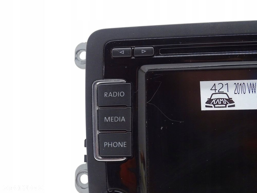 RADIO RADIOODTWARZACZ CD EKRAN WYŚWIETLACZ VW PASSAT B6 LIFT 3C8035195A - 3