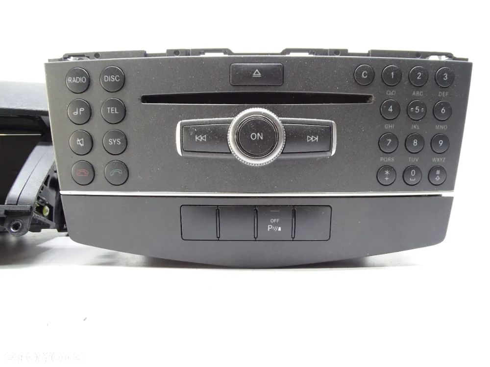 MB C W204 Radio wyswietlacz 2049007302 - 2