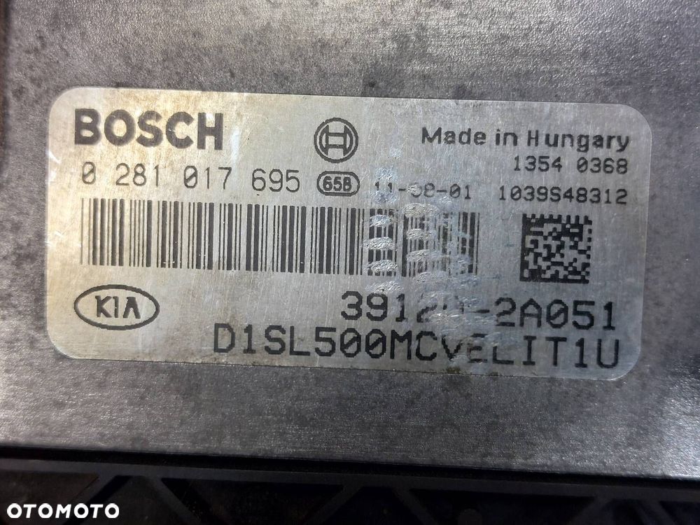 ZESTAW STARTOWY SPORTAGE III 1.7 CRDI 39120-2A051 91950-3W010 94003-3U175 - 2