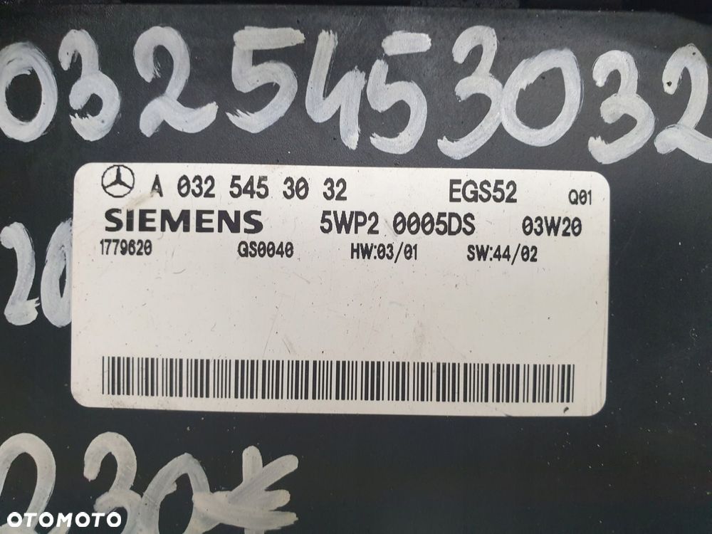 STEROWNIK SKRZYNI BIEGÓW MERCEDES-BENZ W220 A0325453032 - 4