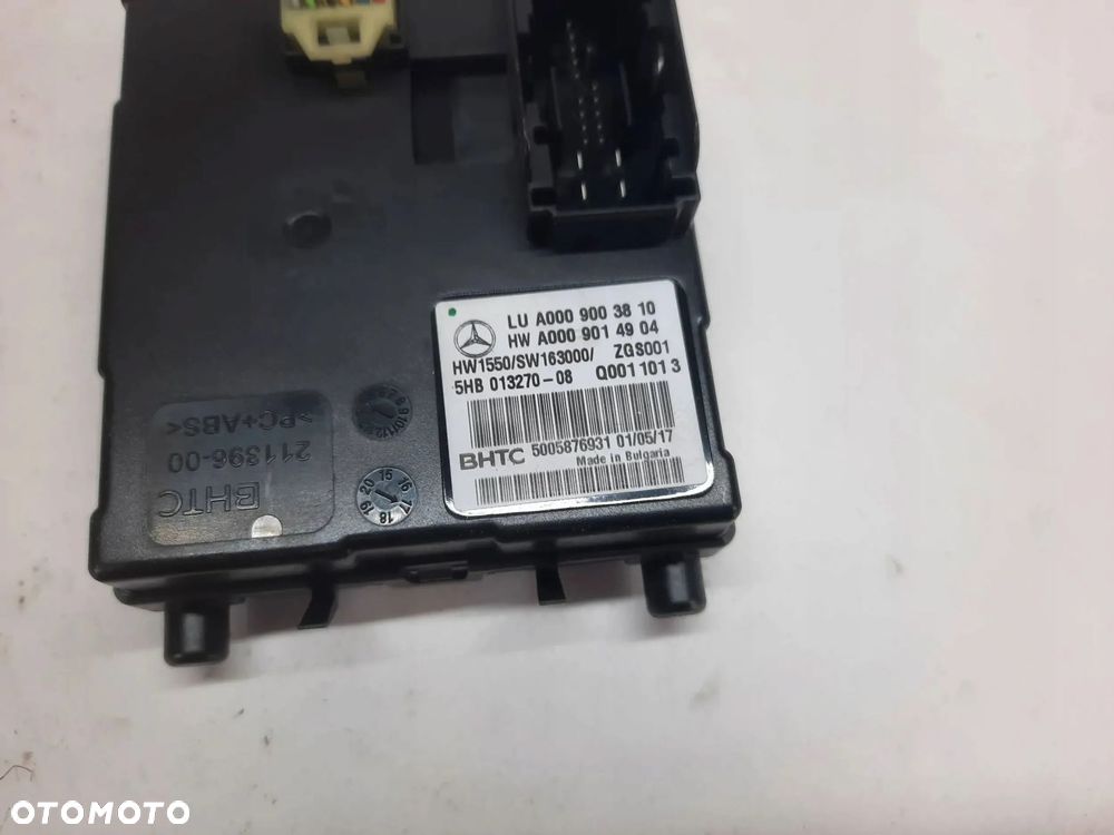 MODUŁ STEROWNIK KLIMATYZACJI A0009003810 MERCEDES E W213 - 2