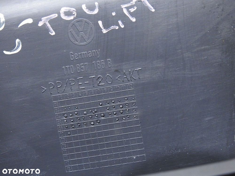 OSŁONA FOTELA VW TOURAN LIFT 1T0857186B - 7