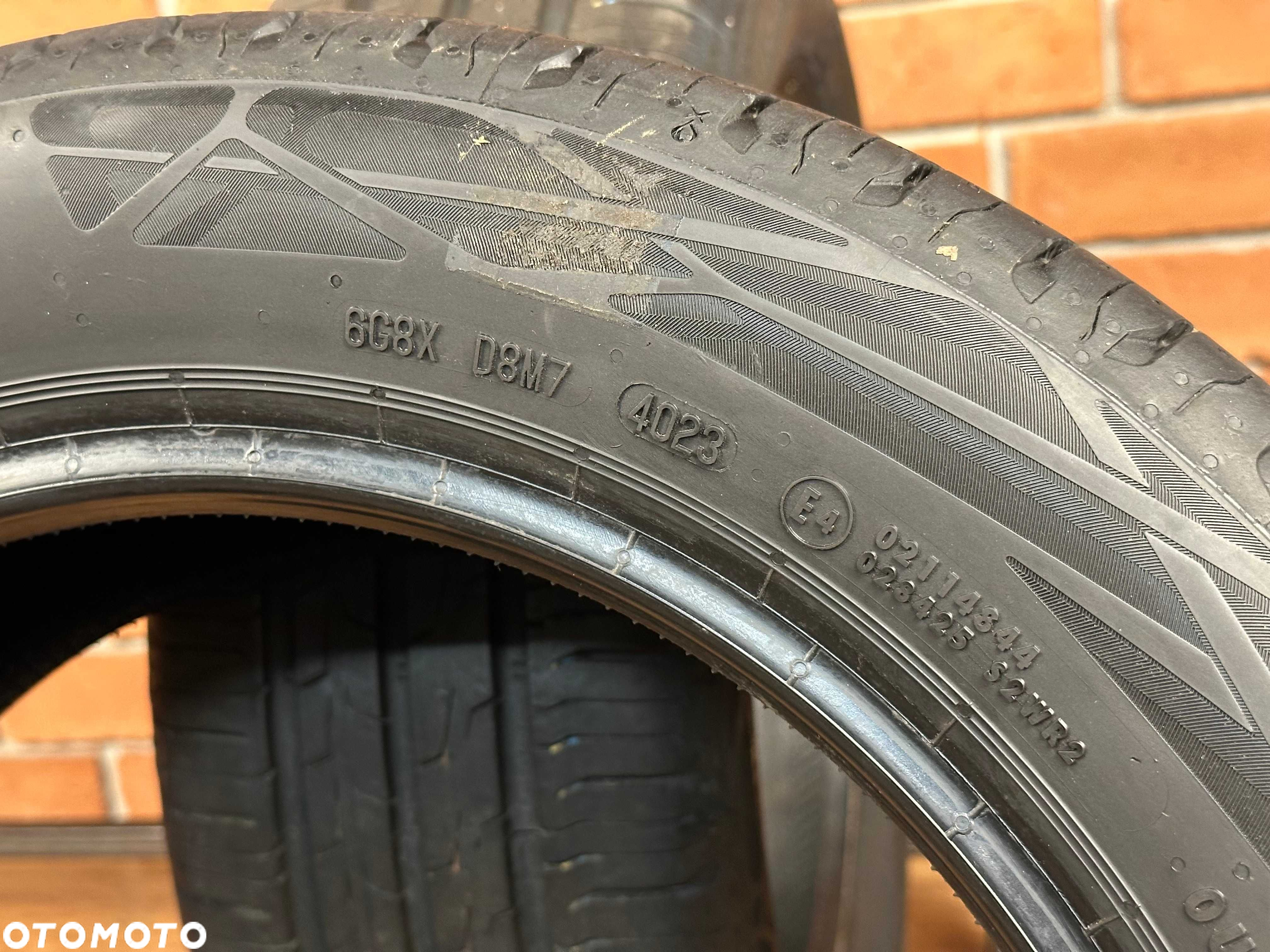 1x Continental EcoContact 6 185/55R15 86H XL 2023 NOWA - 3