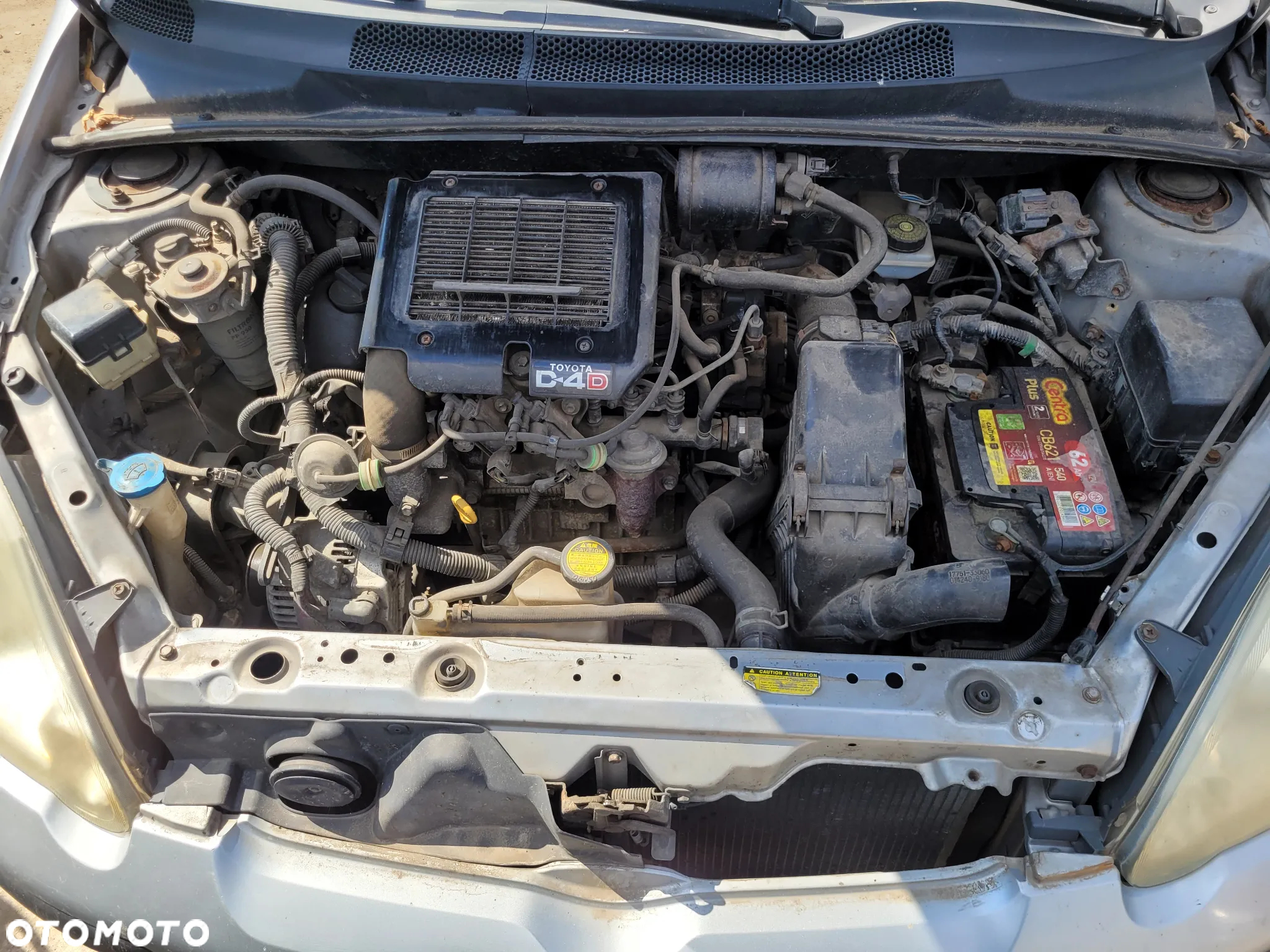TOYOTA YARIS 1 LIFT 1.4 D4D 1NDTV silnik skrzynia napęd sanki belka wahacz wahacze zacisk zaciski zwrotnica piasta kopyto - 2