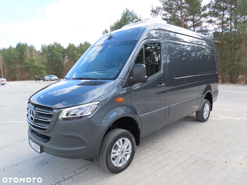 Mercedes-Benz Sprinter 319 CDI V6 3.0 CDI 190 KM Automat 7G-Tronic 4X4 Chłodnia -30*C Agregat Chłodniczy Rozstaw Osi 3665 mm Ładowność 1067 Kg WZMACNIANY Przebieg 10 Tys Km Jedyny Taki UNIKAT Stan NOWY Jak Z Fabryki POLECAM - 7