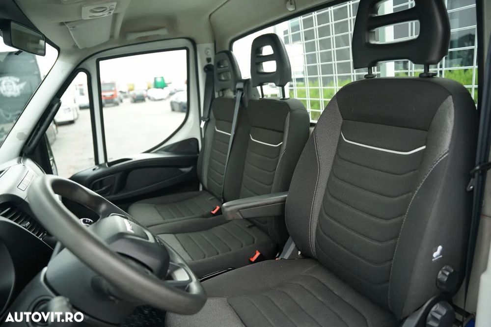 Iveco DAILY 35-160 / BASCULATOR DIN OȚEL / DUBLU / MANUAL / 3 LOCURI / EURO 6 - 26