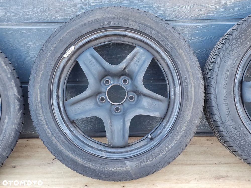 FELGI STALOWE STRUKTURALNE OPONY LETNIE OPEL OPEL ZAFIRA C ASTRA J K 5X115 17 CALI 225/50/17 et44 - 3