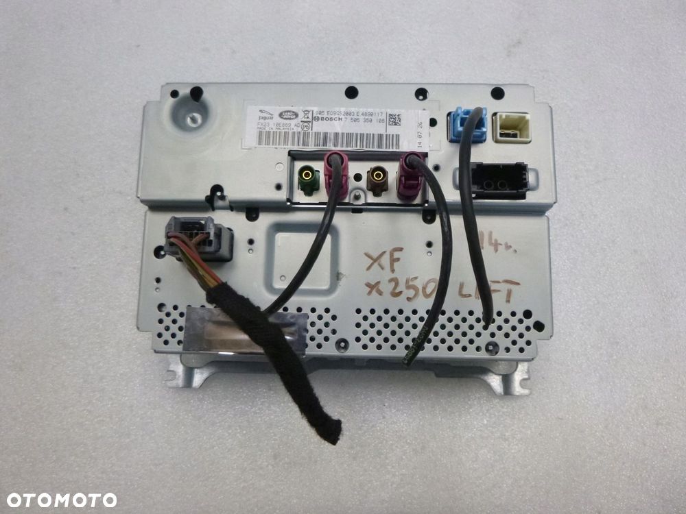 JAGUAR XF X250 LIFT EKRAN MONITOR WYŚWIETLACZ - 7