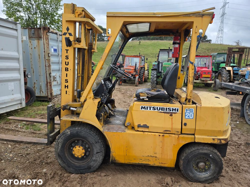 Mitsubishi FG-20 Wózek widłowy Diesel - 7