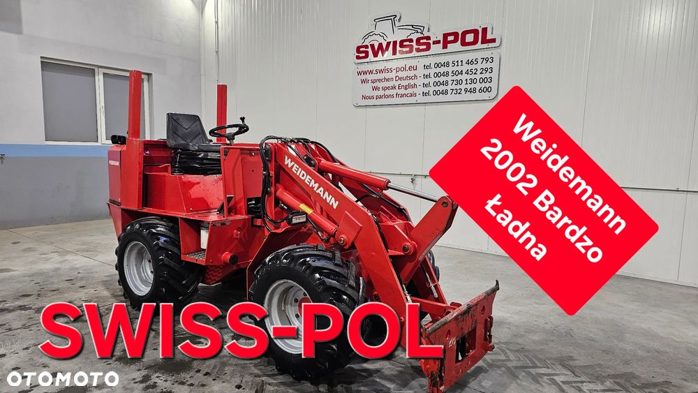 Weidemann 2002 Ładowarka Miniładowarka Brutto Bobcat Pichon Weidemann Schaffer Mini ładowarka przegubowa