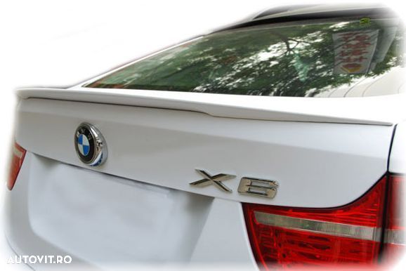 Eleron portbagaj  pentru BMW x6 E71 Model Performance look -KIT montare Gratis!  CALITATE PREMIUM ⭐️⭐️⭐️⭐️⭐️ - 1
