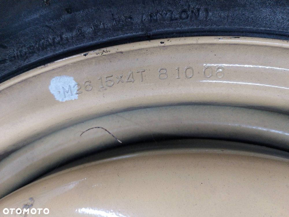 KOŁO DOJAZDOWE 15'' MAZDA 5 I 115/70D15  15X4T - 1