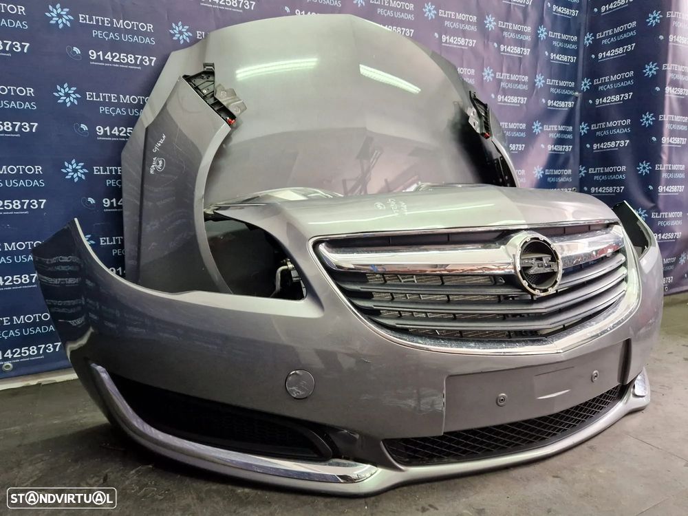 Frente completa usada OPEL INSIGNIA RESTYLE FACELIFT G09 2.0 CDTI capot parachoques guardalamas oticas radiadores - 5