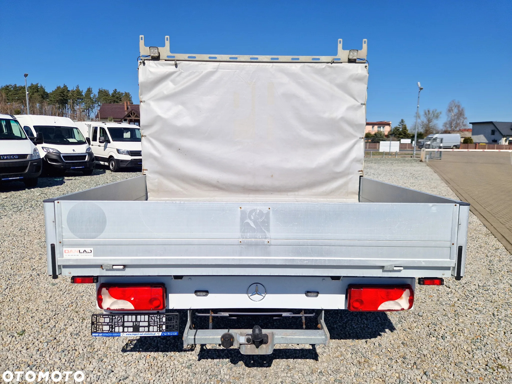 Mercedes-Benz SPRINTER 316 2,2 CDI 163 KONNA DOKA BRYGADÓWKA 6 OSOBOWA 3,5M SKRZYNIA KLIMA WEBASTO GWARANCJA - 4