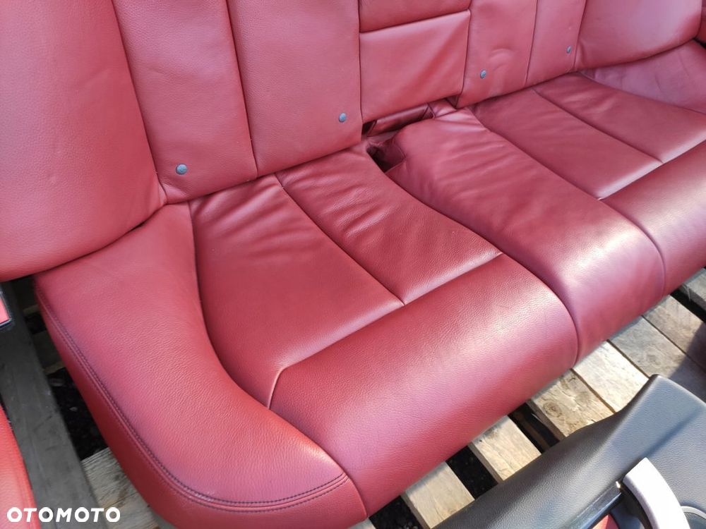 BMW 3 F30 FOTEL FOTELE WNĘTRZE BOCZKI KANAPA SKÓRA KOMPLET SKÓRA ŁADNE - 3