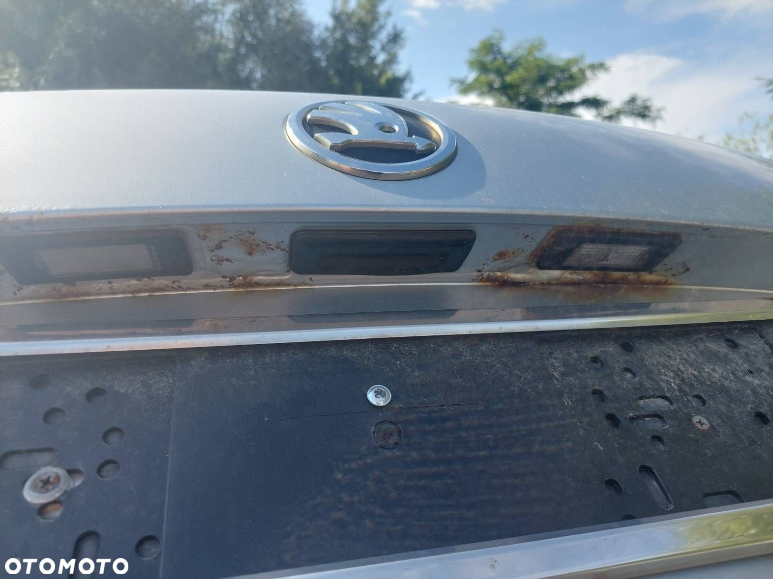 KOMPLETNY TYŁ KLAPA ZDERZAK LAMPA TYŁ SKODA RAPID I LA7W - 8