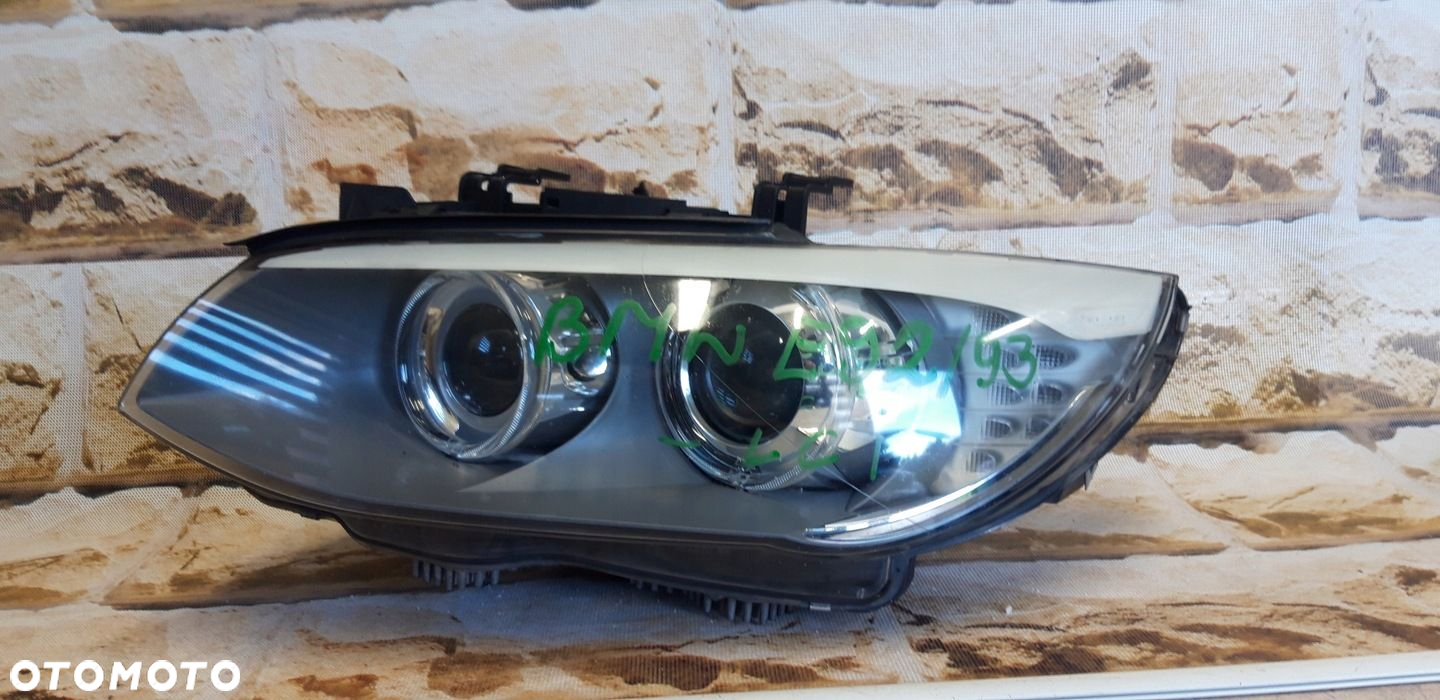 bmw 3 e92 e93 lift lci 13 xenon nie skrętny lewy led kierunek kompletny - 2