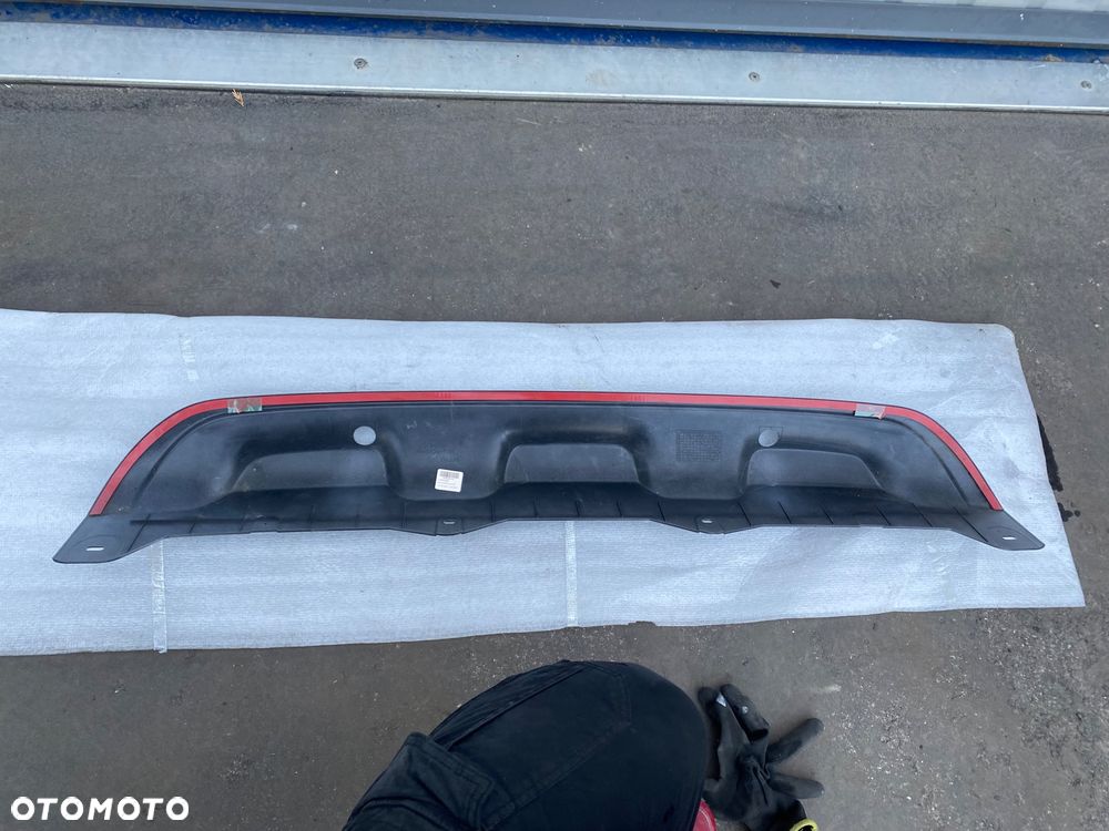 RENAULT CAPTUR 1 I lift 17-> Nowa Oryginalna Dolna DOKŁADKA NAKŁADKA SPOILER LISTWA DYFUZOR ZDERZAKA TYLNEGO TYŁ W ZDERZAK TYLNY otwory na PDC  82015-78573   82015-91868  Wwa - 6