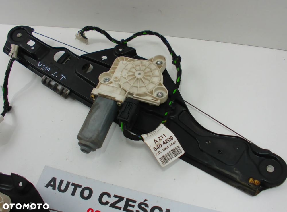 Mercedes E Klasa W211 Mechanizm podnoszenia szyby tył prawy lewy - 7
