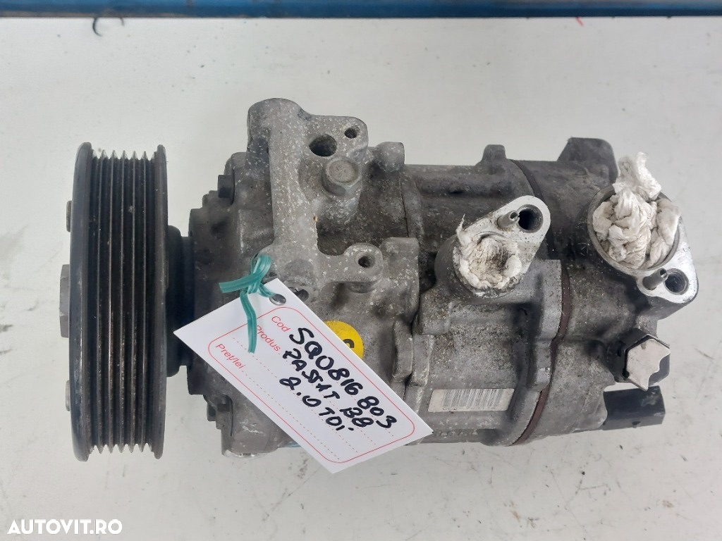 Compresor clima VW Passat B8 Golf 7 Octavia 3 5Q0816803 2012 2013 2014 2015 2016 2017 2018 2019 - 2