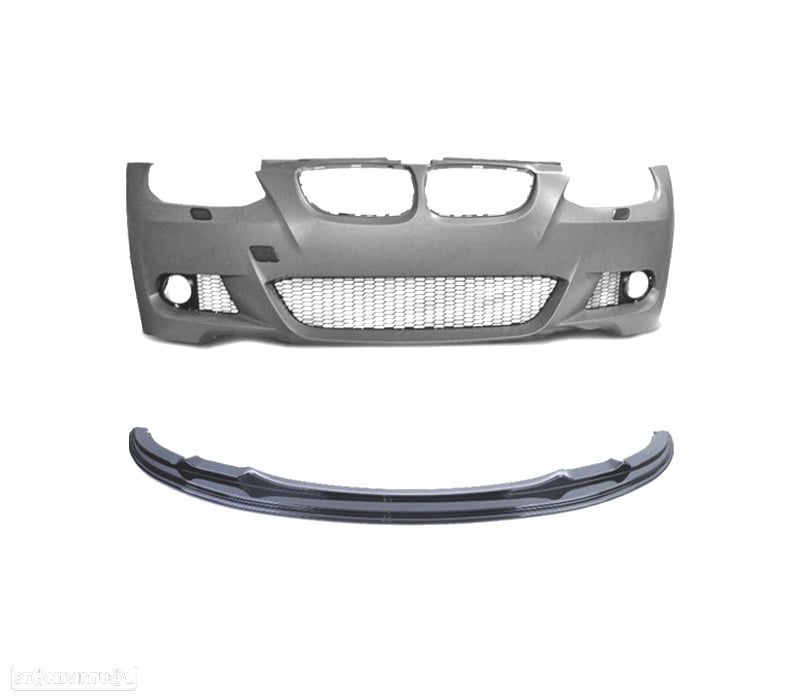 PÁRA-CHOQUES + SPOILER FRONTAL BMW E92 E93 06-09 PACK M COUPÉ CABRIO - 2