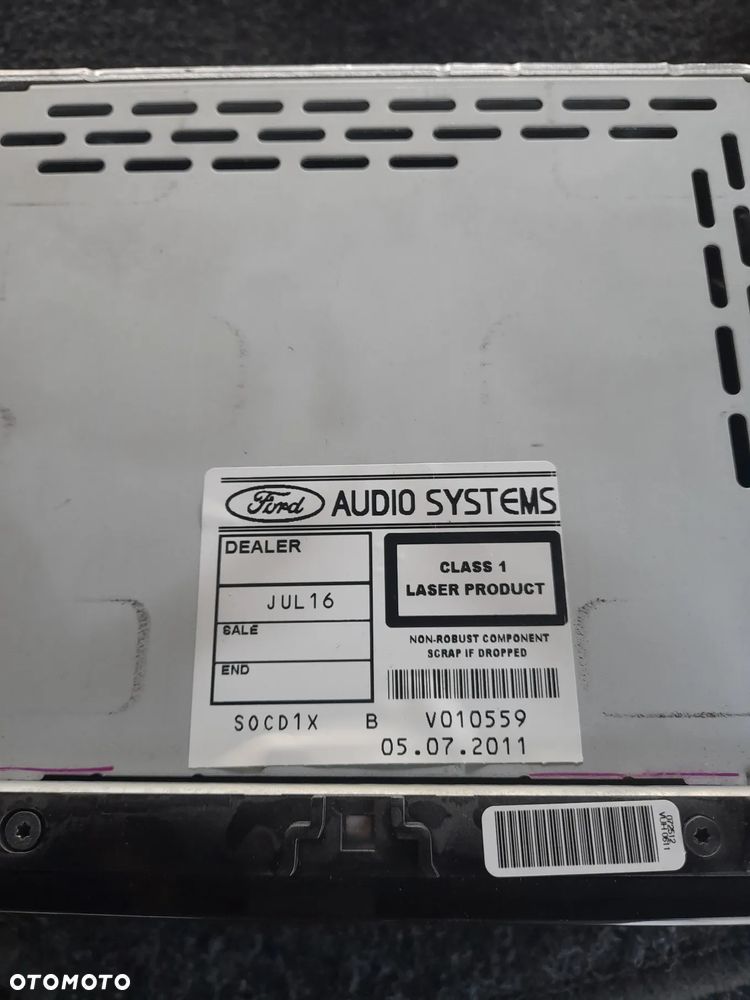 mondeo mk4 radio ramka panel klimy kosz kod - 7