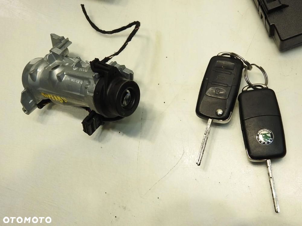 KOMPUTER ZESTAW IMMO SKODA SUPERB II 1.8 TSI 3T0907115 3T1920840B - 11
