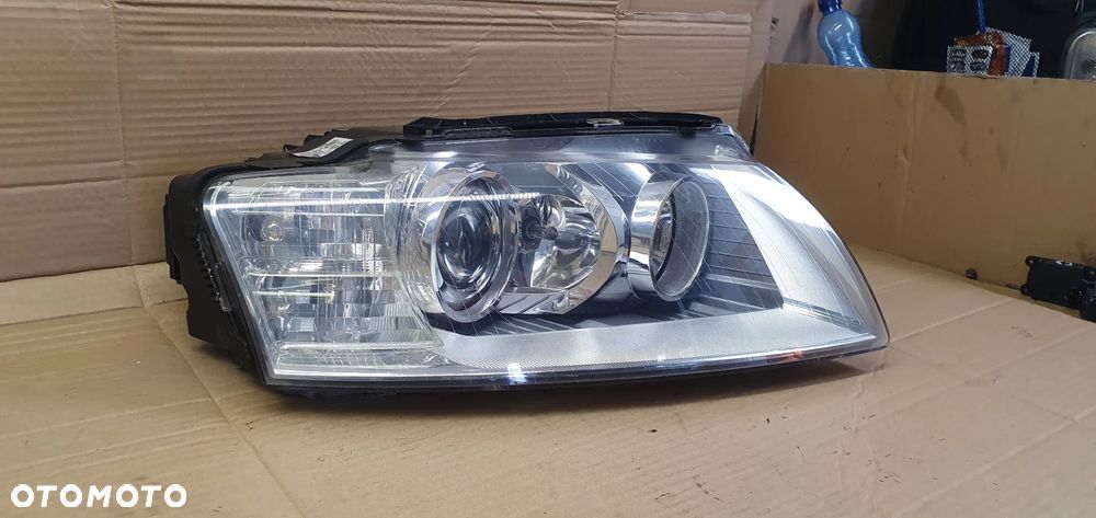 Lampa prawy przód przednia prawa BI XENON Audi A8 D3 Lift 4E0941004BR - 4
