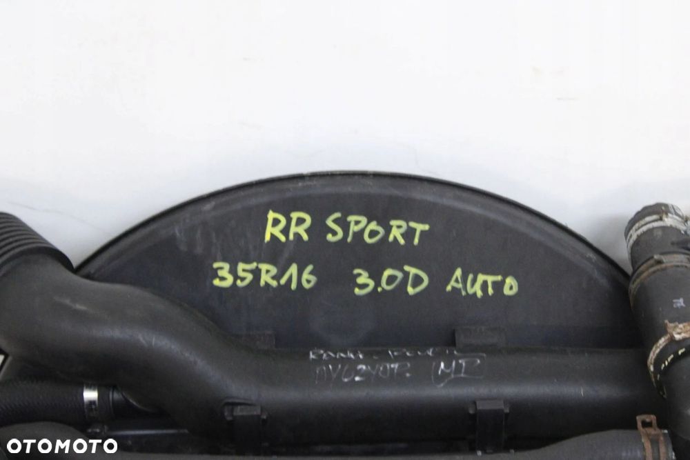 KOMPLET CHŁODNIC WENTYLATOR RANGE ROVER SPORT L320 2005R- 3.0 D AUTOMAT - 9