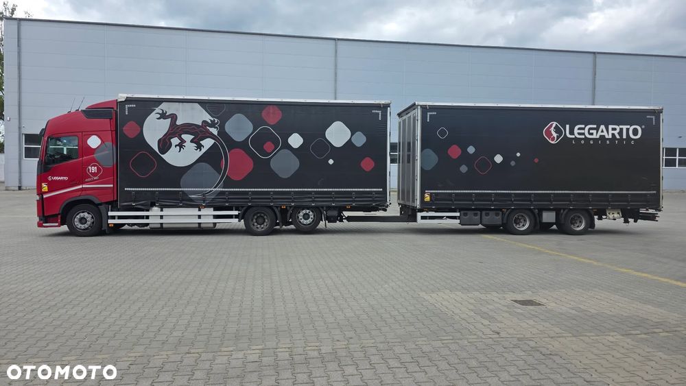 Volvo Volvo FH 460 / ZESTAW TANDEM 120M3 / 7,7m+7,7m /PRZEJAZDOWY / SALON PL / ZŁOTY KONTRAKT SERWISOWY - 8