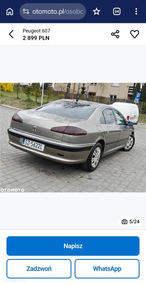 Peugeot 607 2.2 HDI Pack - 5